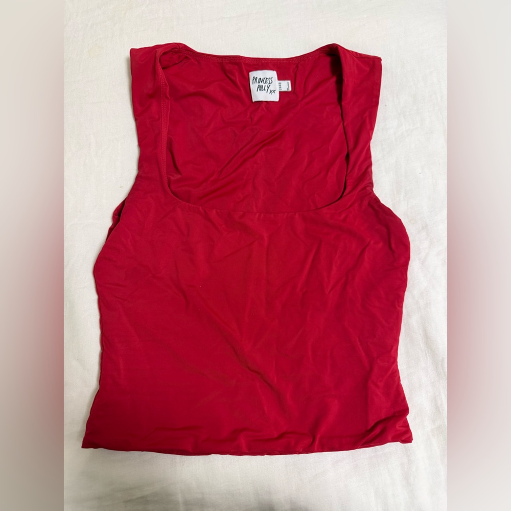 Princess Polly Red Going out Top
